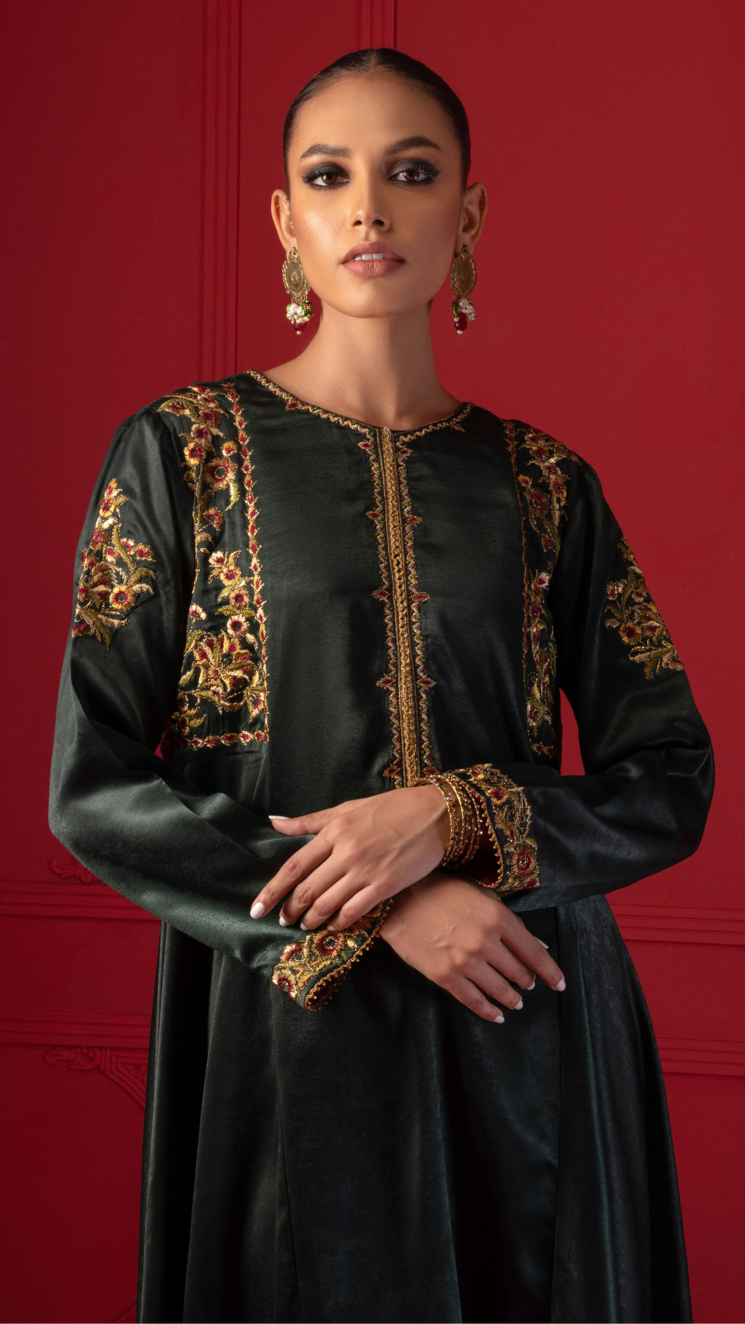 Baraysham By Najia Zia Stitched 2 Piece Winter Collection'2025-Morni