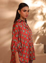 Zlooms 2 Pc Silk Formal Co-Ord Set - ZL25-C06-05