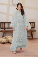 Tehwar By Imrozia Serene Stitched 3 Piece Formals Collection'2025-IP-134 Zareha (Sage Mist)