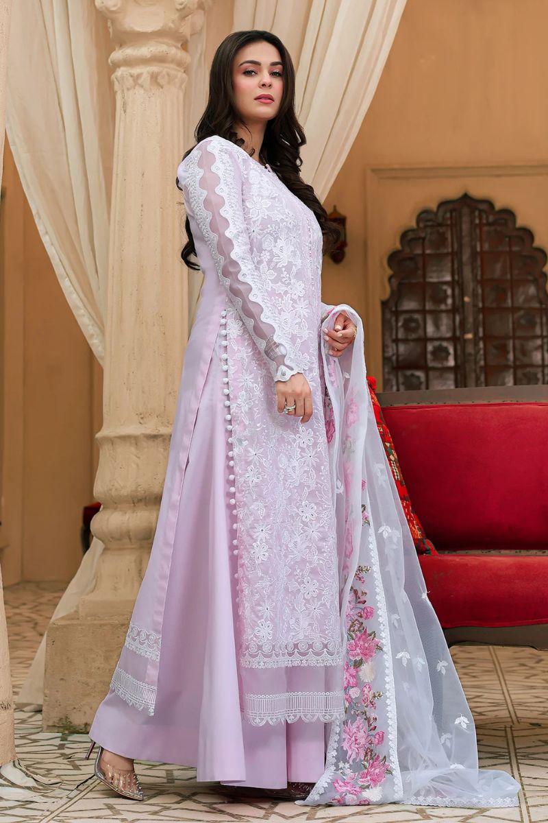 Tabeer By Mariam Malik Stitched 3 Piece Summer Collection'2025-Floret