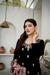 Velvet By Mannat Clothing Stitched Collection-Shagan-Eyeina Shahzad