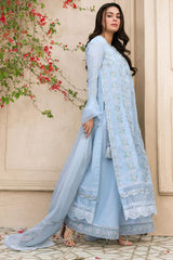 Tabeer By Mariam Malik Stitched 3 Piece Summer Collection'2025-Azure