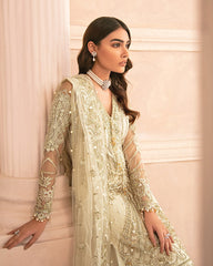 Mirabella By Gulaal Unstitched 3 Piece Eid Collection'2020-Crystalline Embroidered Net 4-Piece Suit MG-05