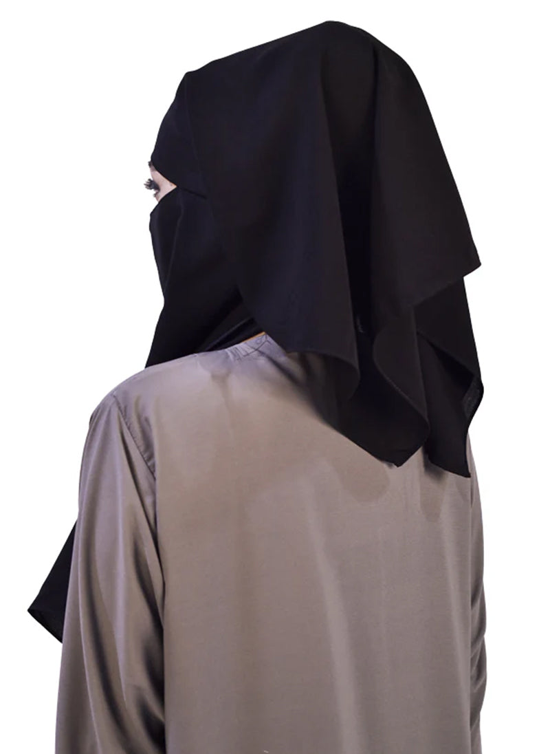 Hijab Ul Hareem Two Layer Face Cover (Naqab)