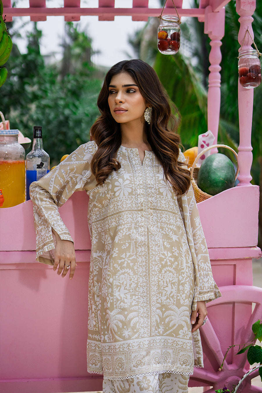 Sip N Style by Opole Stitched 2 Piece Summer Collection'2025-Lemonade