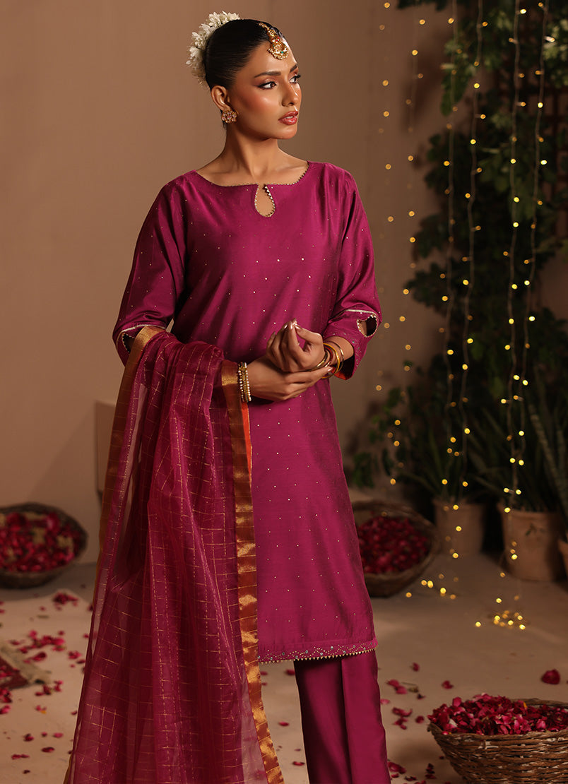 Zlooms 3 Pc Formal Stitched Suit - ZL25-C12-01