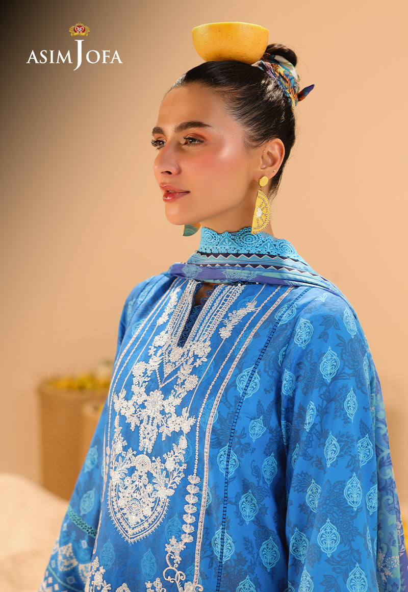 Rhapsody By Asim Jofa Unstitched 3 Piece Summer Collection'2025 Ajubu-24