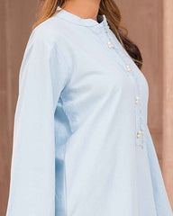 Ayla Studio Stitched SOLID ESSENTIAL CO-ORD - Ocean
