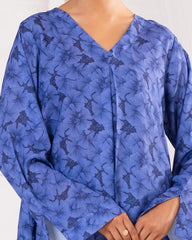 Ayla Studio Stitched PRINTED ESSENTIAL CO-ORD - Midnight Lilies
