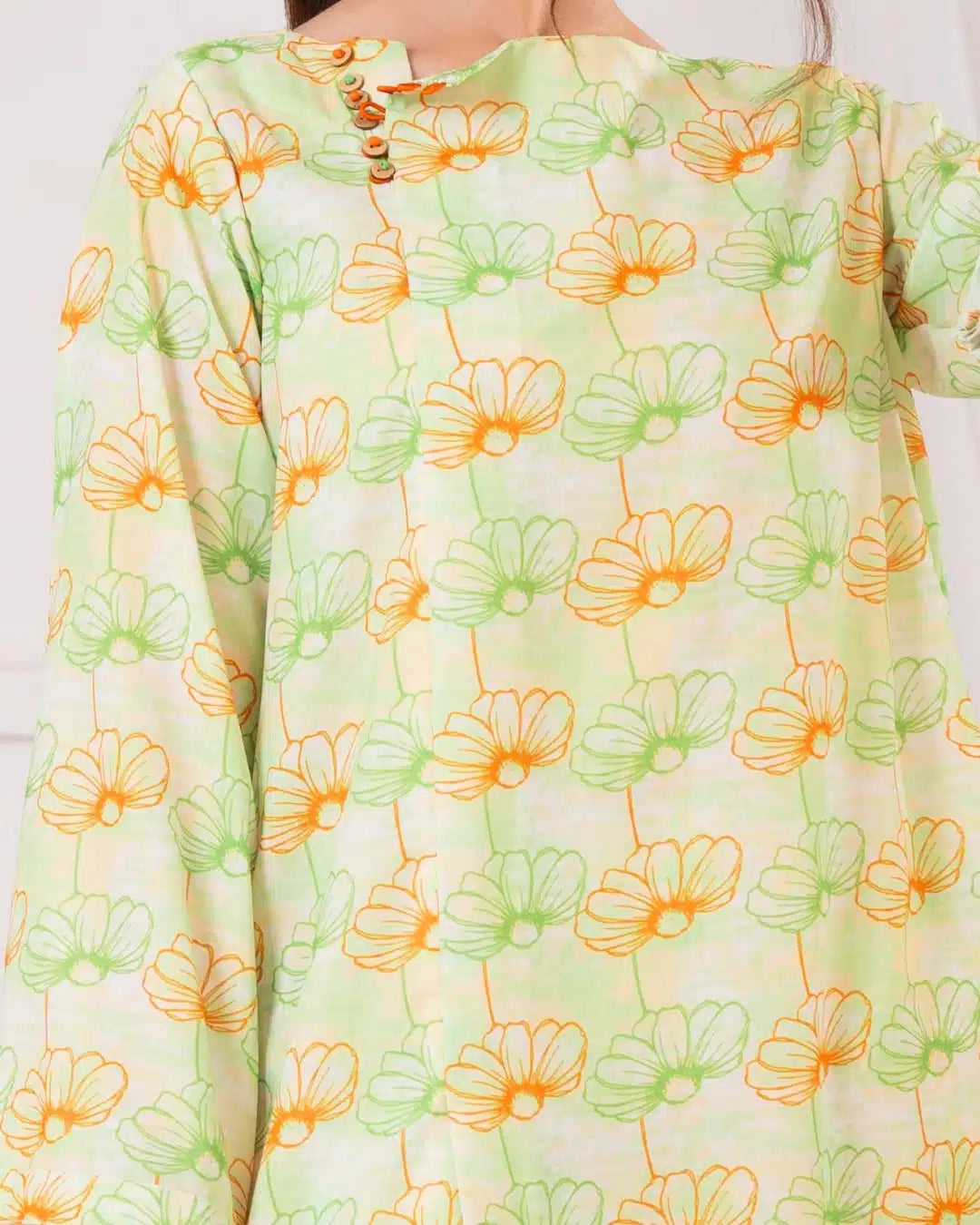 Ayla Studio Stitched PRINTED ESSENTIAL CO-ORD - Spring Orchid
