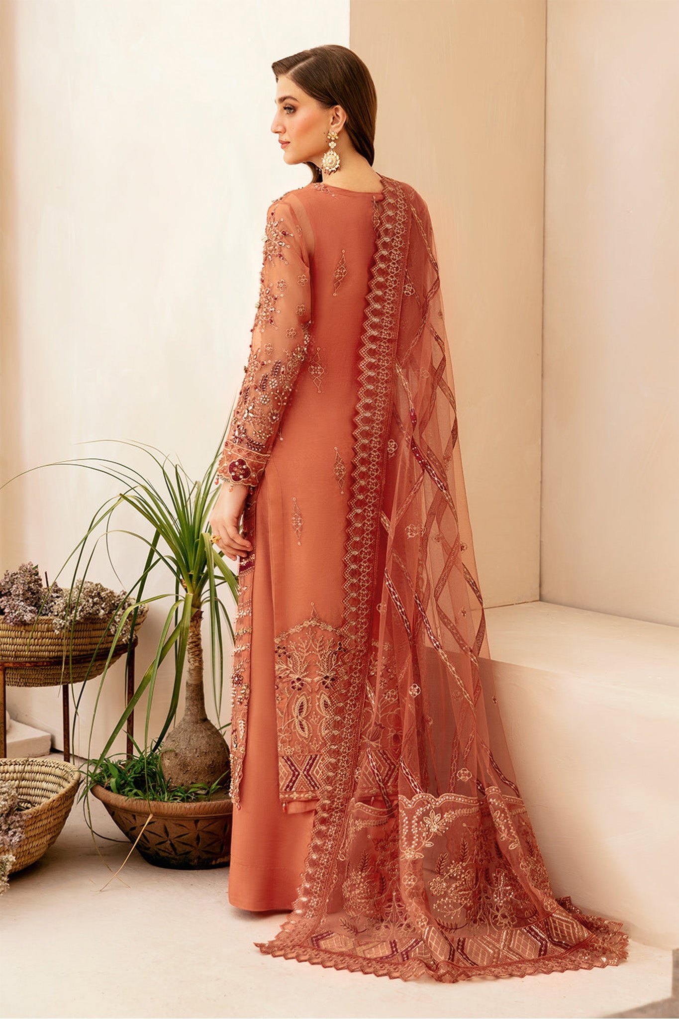 Ramsha Unstitched 3 Piece Luxury Festive Wedding Vol-04 Collection'2024-HB-402