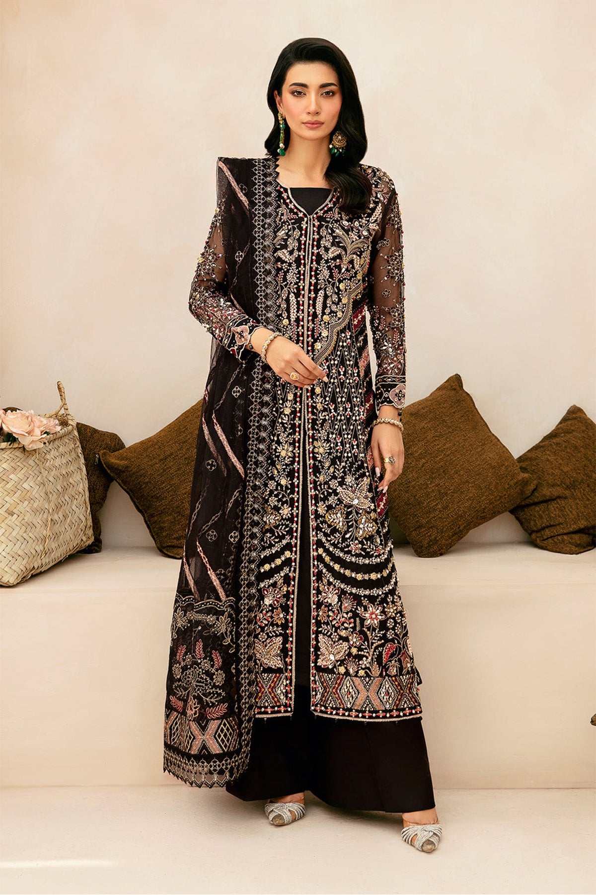Ramsha Unstitched 3 Piece Luxury Festive Wedding Vol-04 Collection'2024-HA-402