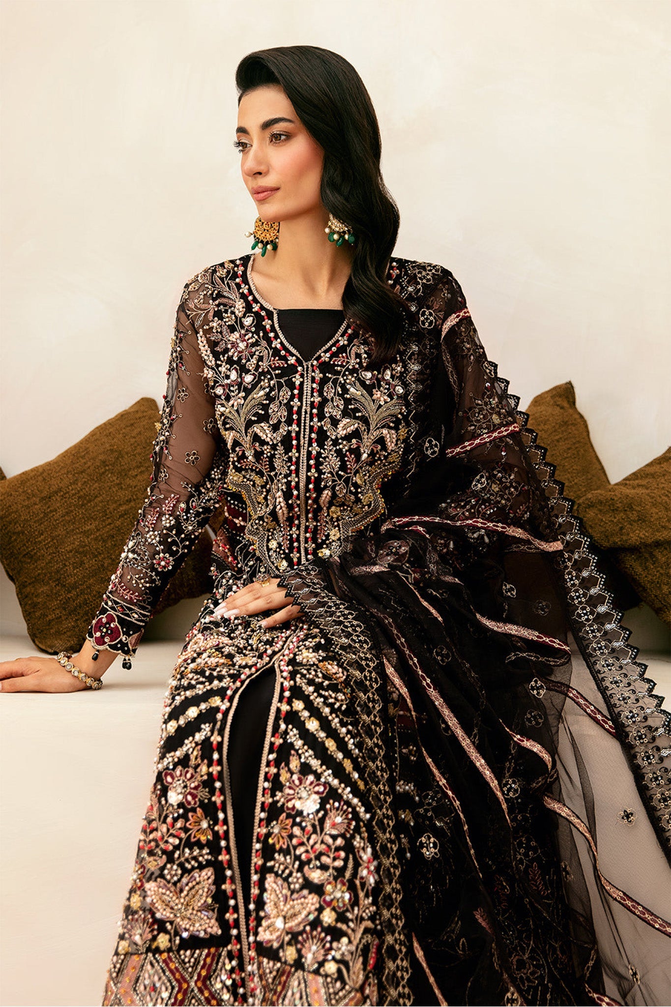 Ramsha Unstitched 3 Piece Luxury Festive Wedding Vol-04 Collection'2024-HA-402