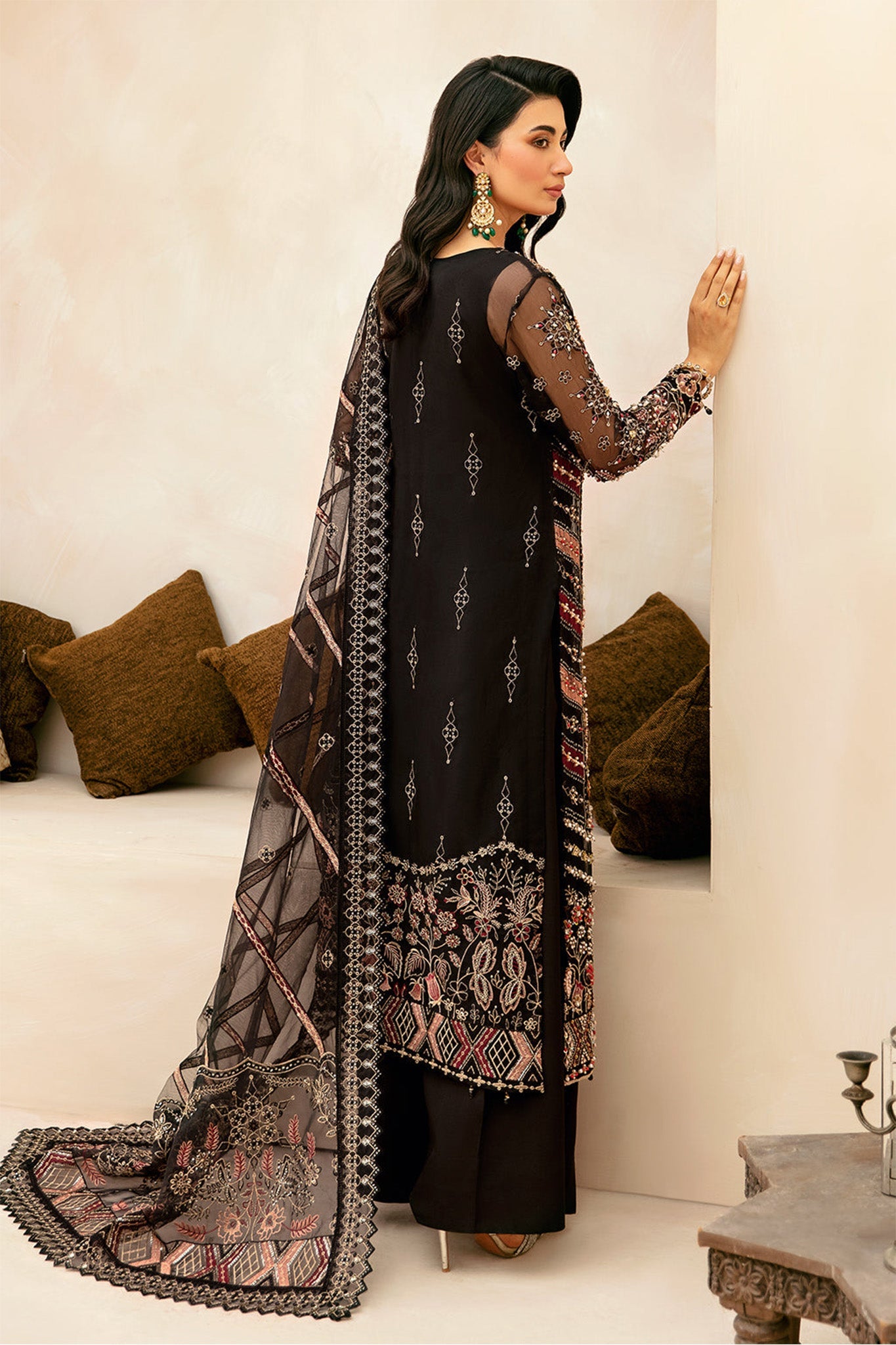 Ramsha Unstitched 3 Piece Luxury Festive Wedding Vol-04 Collection'2024-HA-402