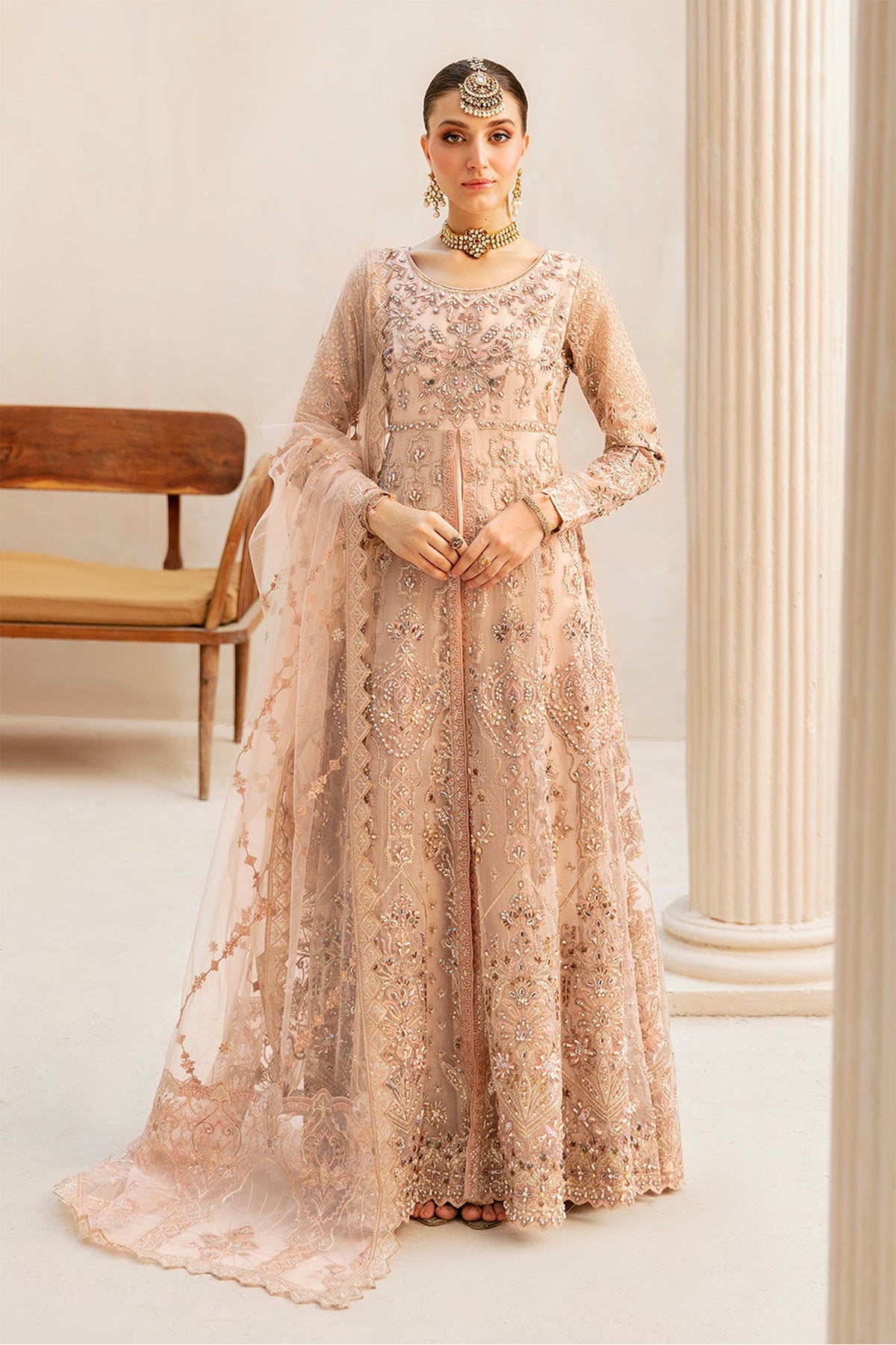 Ramsha Unstitched 3 Piece Luxury Festive Wedding Vol-04 Collection'2024-HB-403