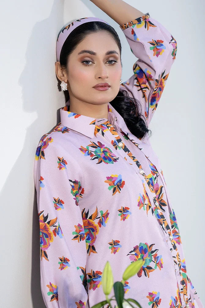Everyday Edit By La Rosaa Stitched Vol-01 Collection'2024-LEE-24-08 Tea Pink - 2Pc