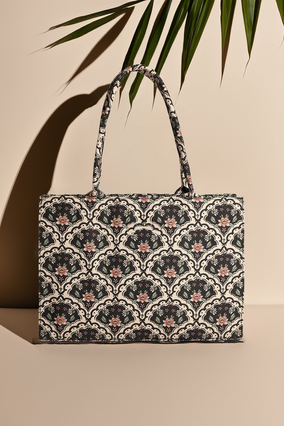 Fineur Canvas Tote Bag BlushLeaf
