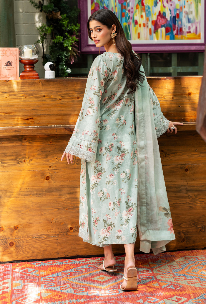 Eden Garden By Humdum Stitched 3 Piece Lawn Chapter 2 Collection'2025-D-02