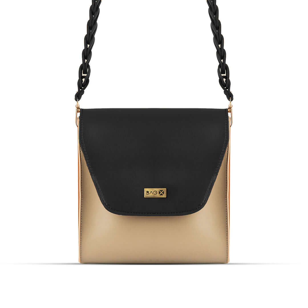 GLOW BEIGE/ BLACK - Bag X