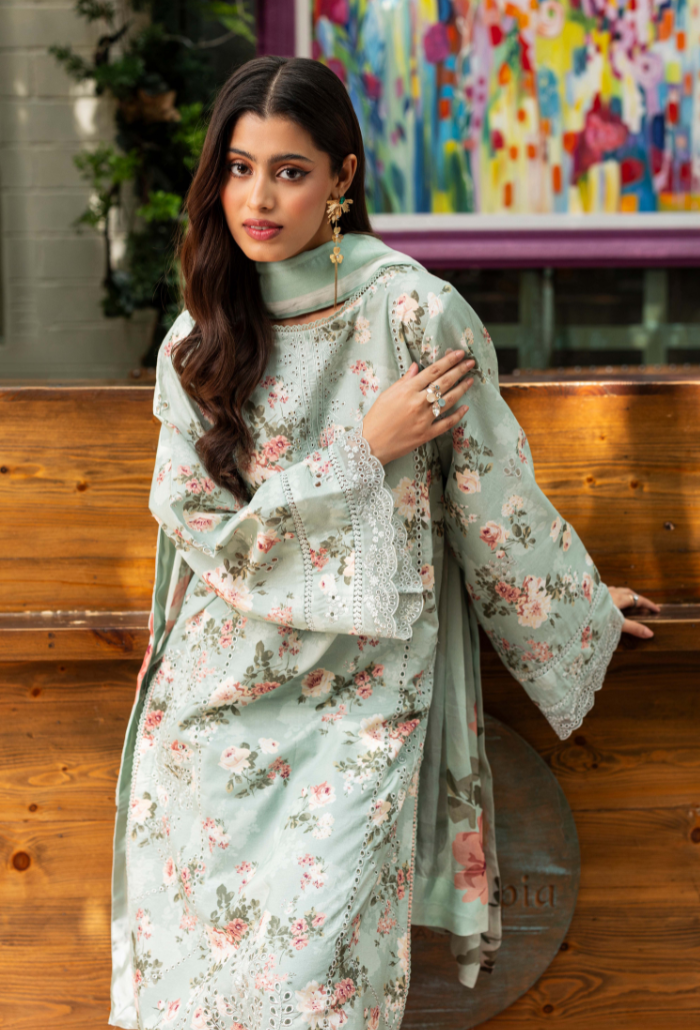 Eden Garden By Humdum Stitched 3 Piece Lawn Chapter 2 Collection'2025-D-02