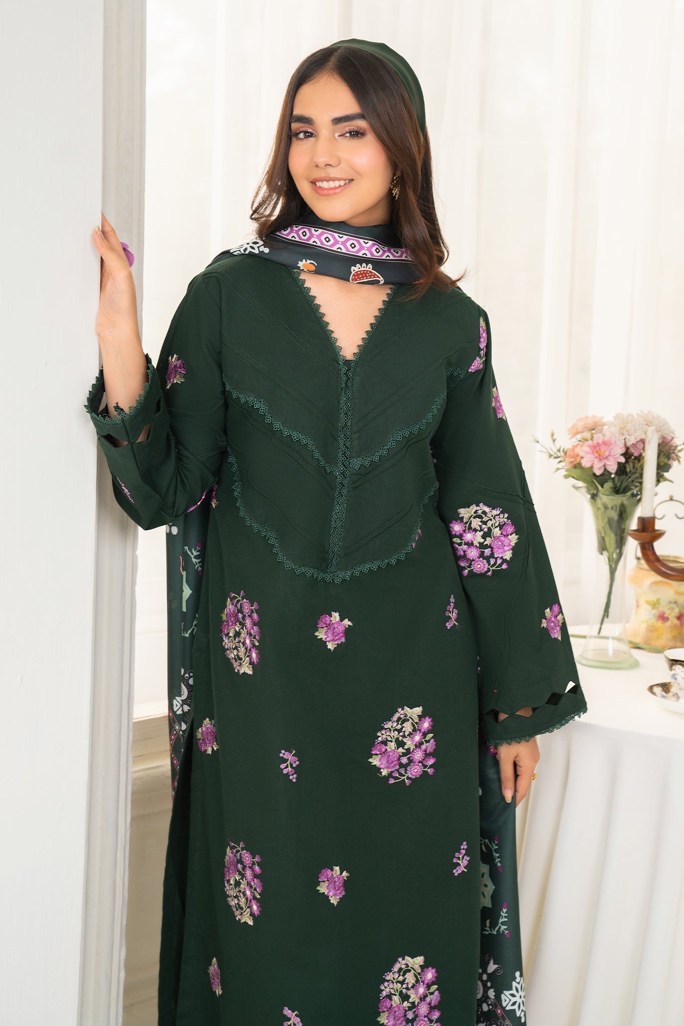 Winter Whisper by Panache Apparel Stitched Collection-Spruce
