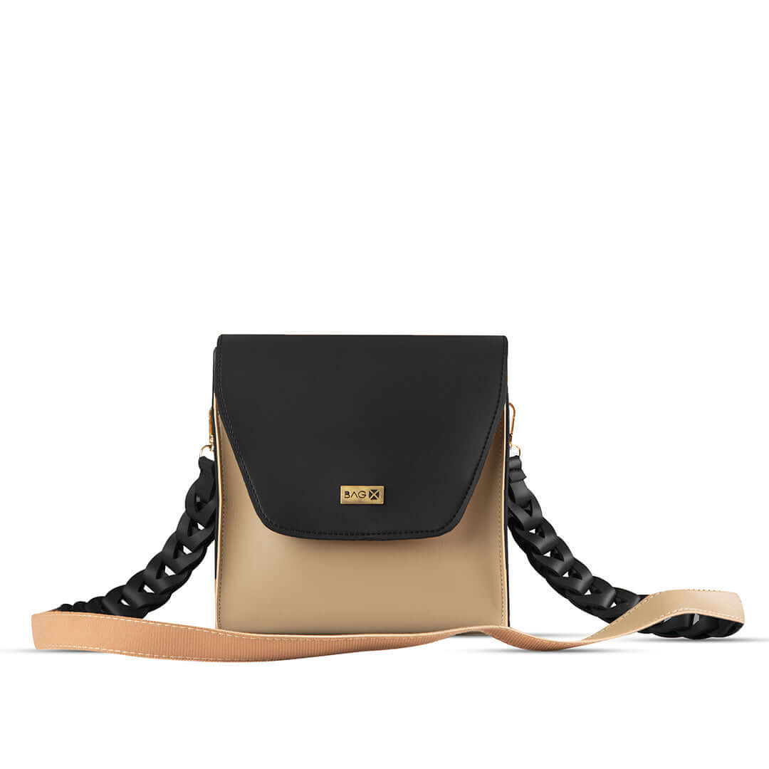 GLOW BEIGE/ BLACK - Bag X