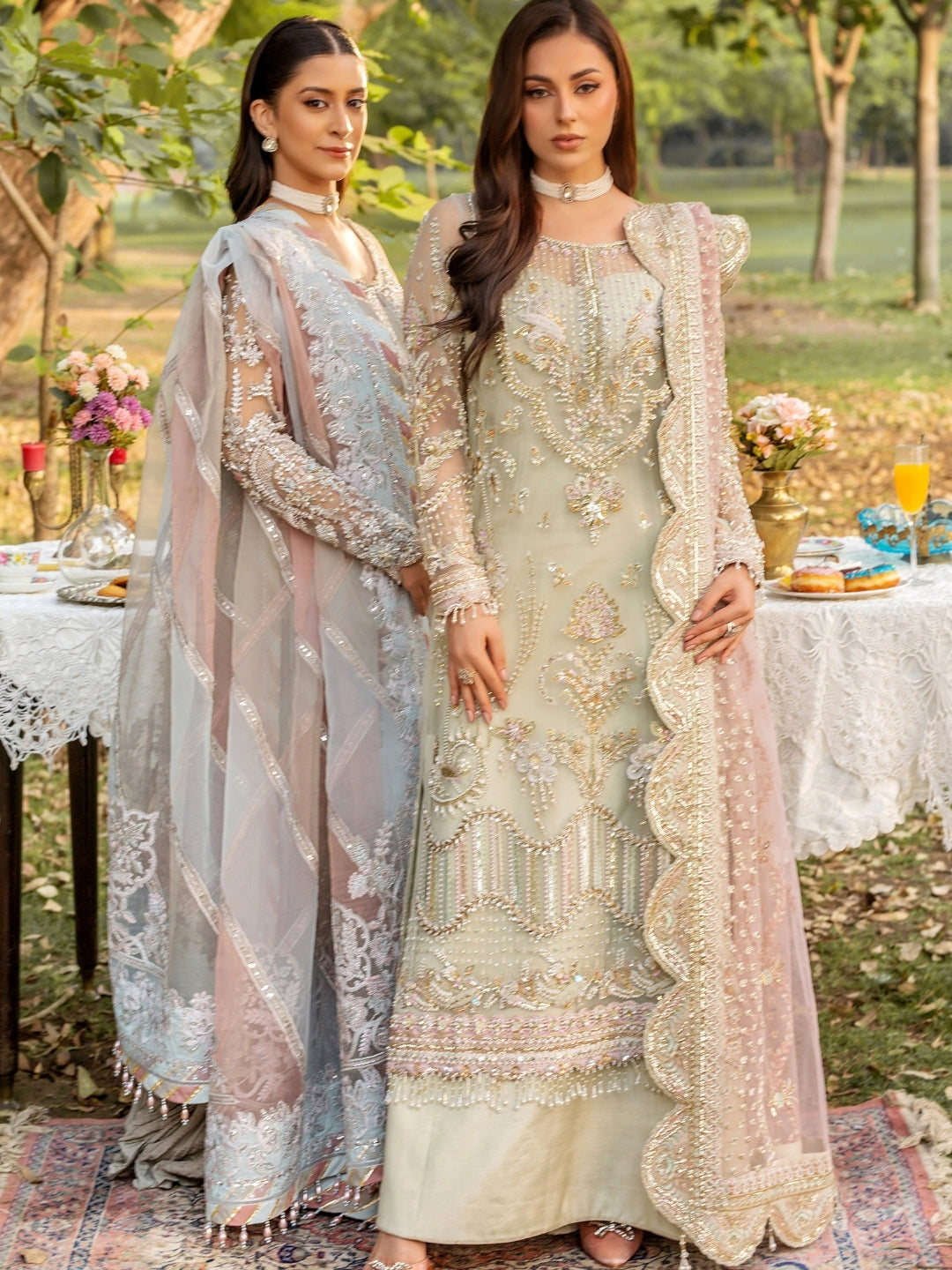 Amelie By Nine Needles Unstitched 3 Piece Luxury Formals Collection'2025-LD 01