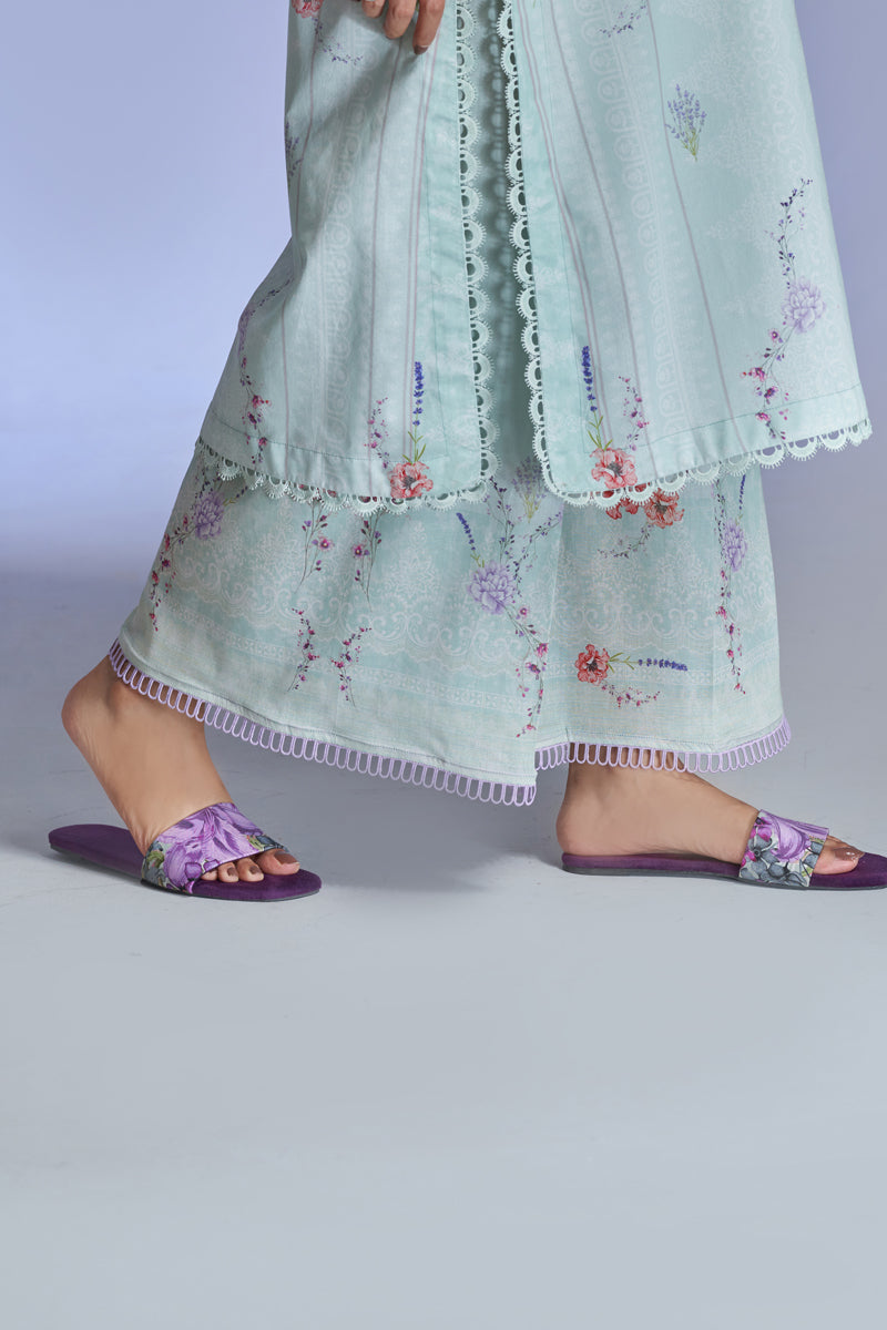 The Affordables By Mariam Malik Stitched 3 Piece Digital Printed Lawn Collection'2025-Icy Mint