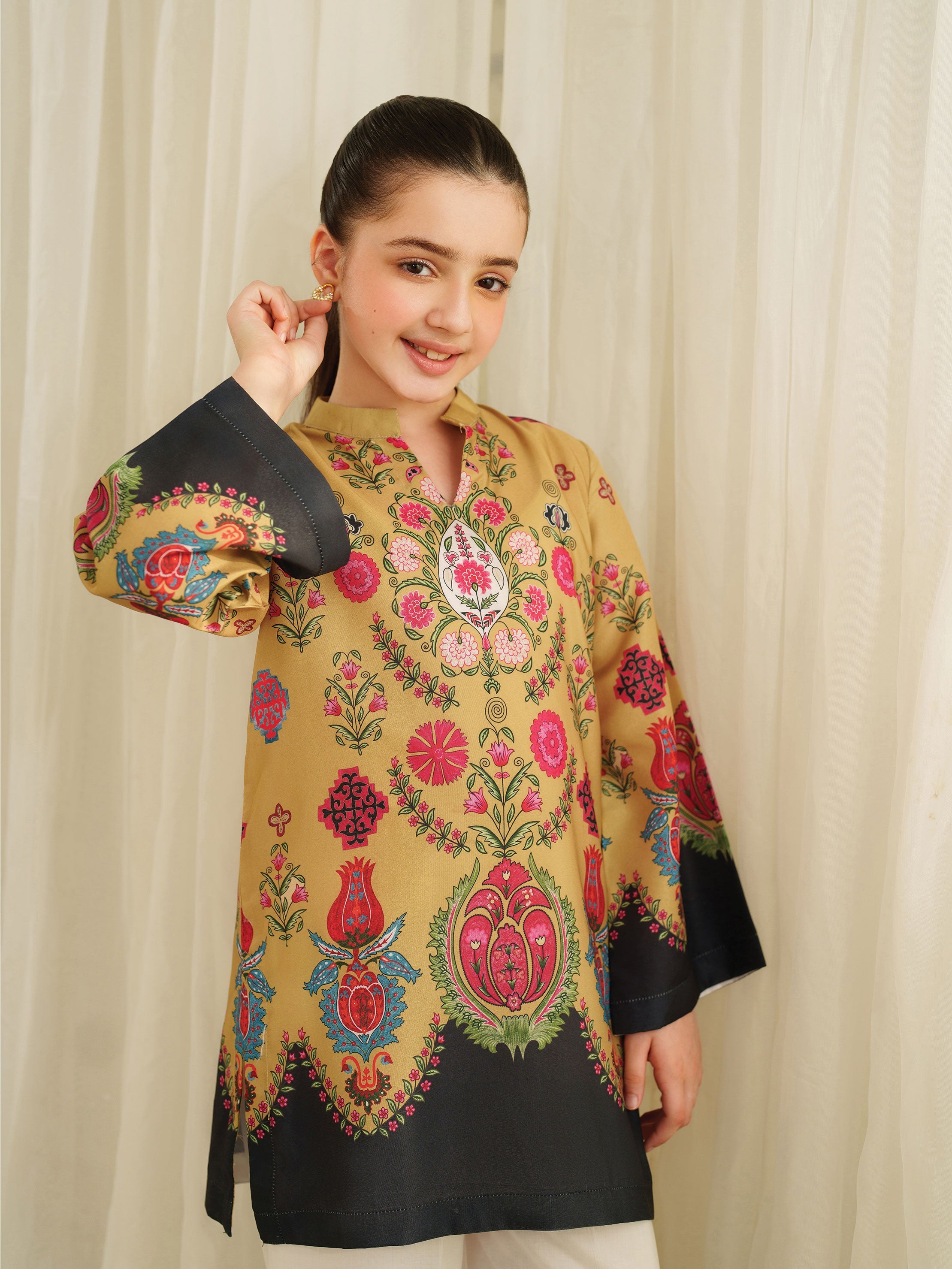 The Bloom Edit by Garnet Stitched 2 Piece Kids Summer Collection'2025-Elyra