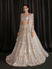Charmaine By Gulaal Unstitched 3 Piece Bridal Collection'2022Dahlia B-22