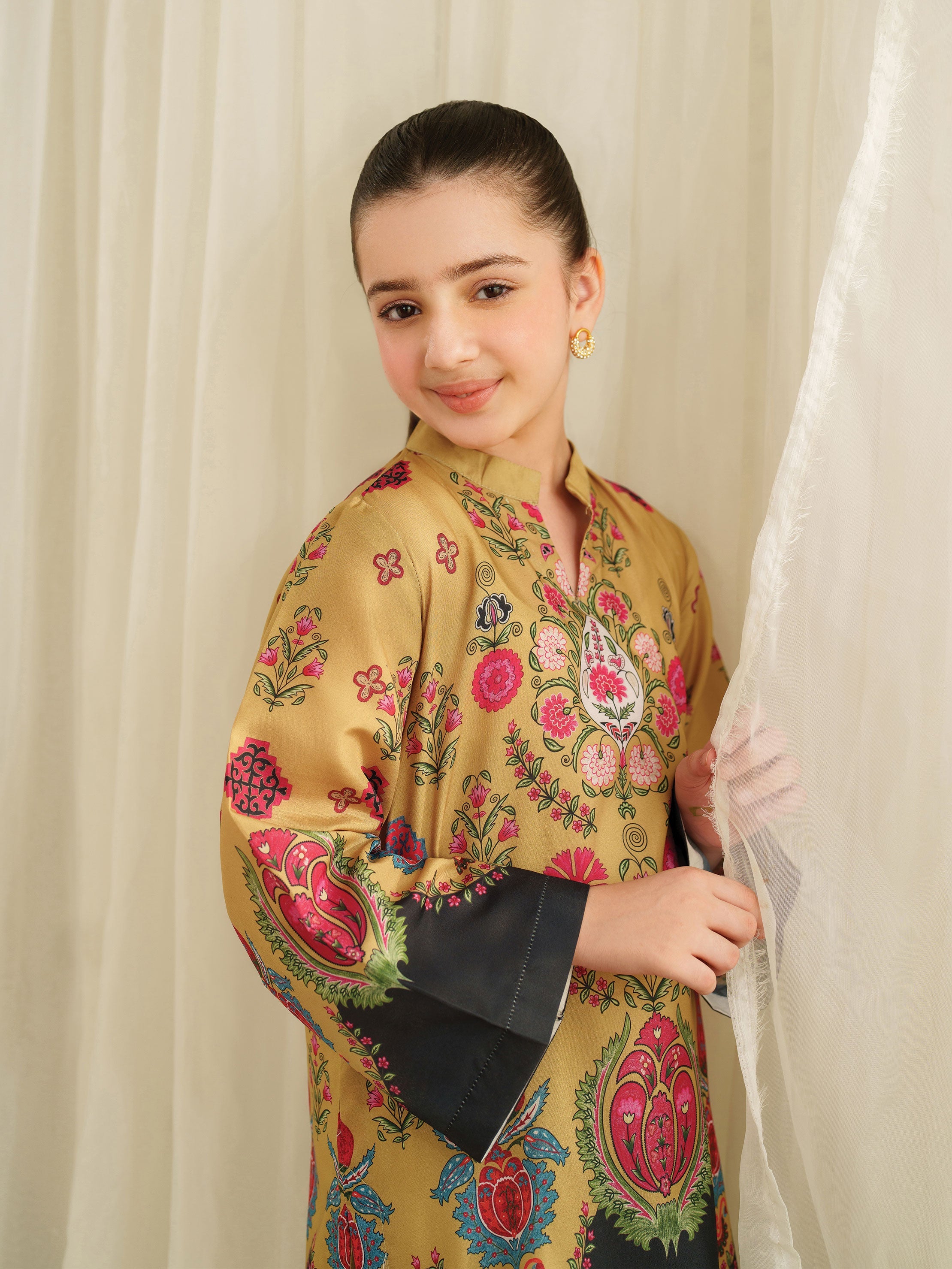 The Bloom Edit by Garnet Stitched 2 Piece Kids Summer Collection'2025-Elyra
