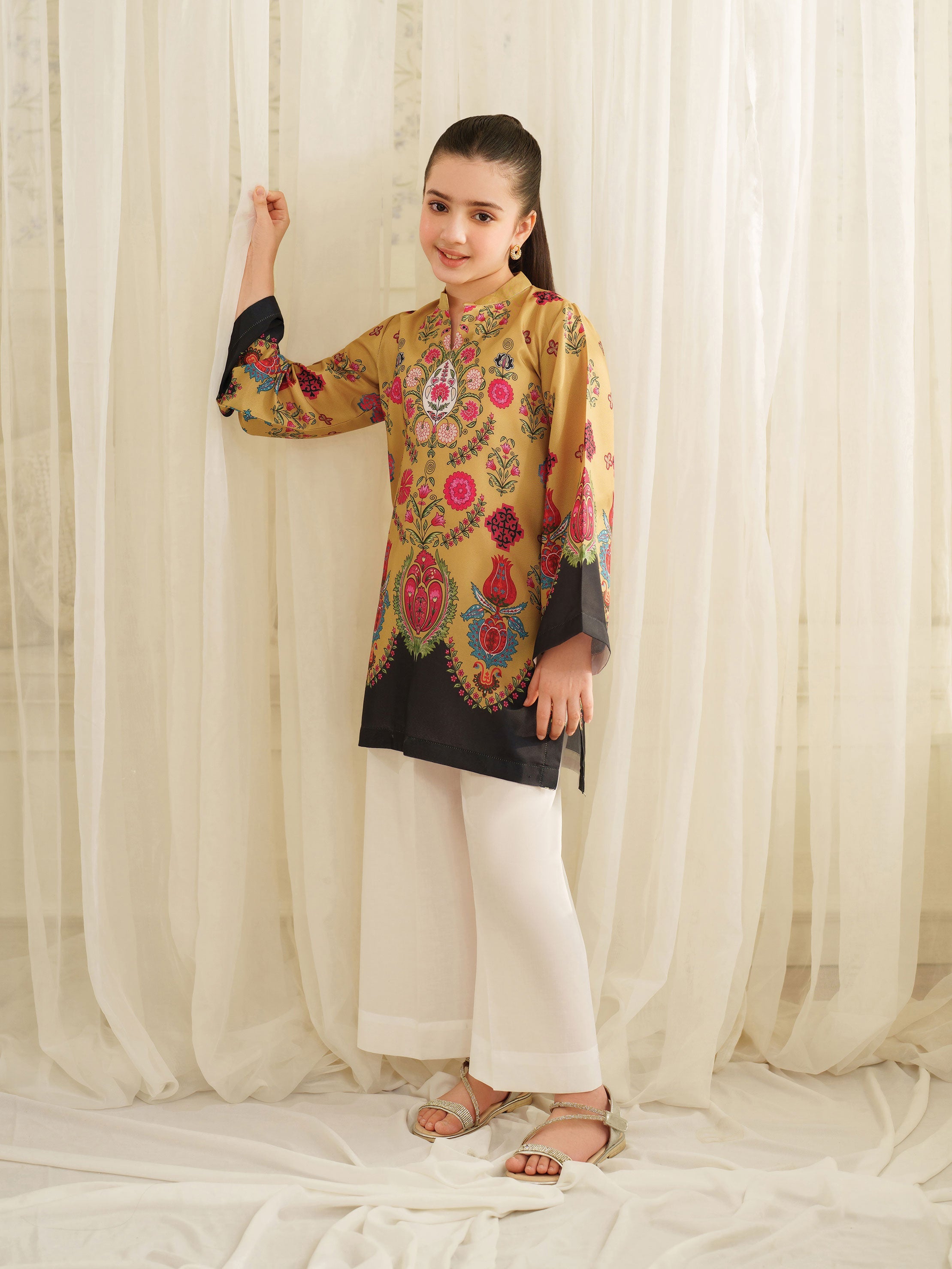 The Bloom Edit by Garnet Stitched 2 Piece Kids Summer Collection'2025-Elyra