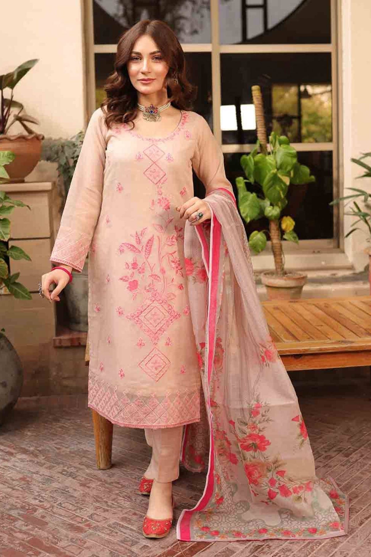 Panache Apparel Stitched Luxury Collection-ROSE