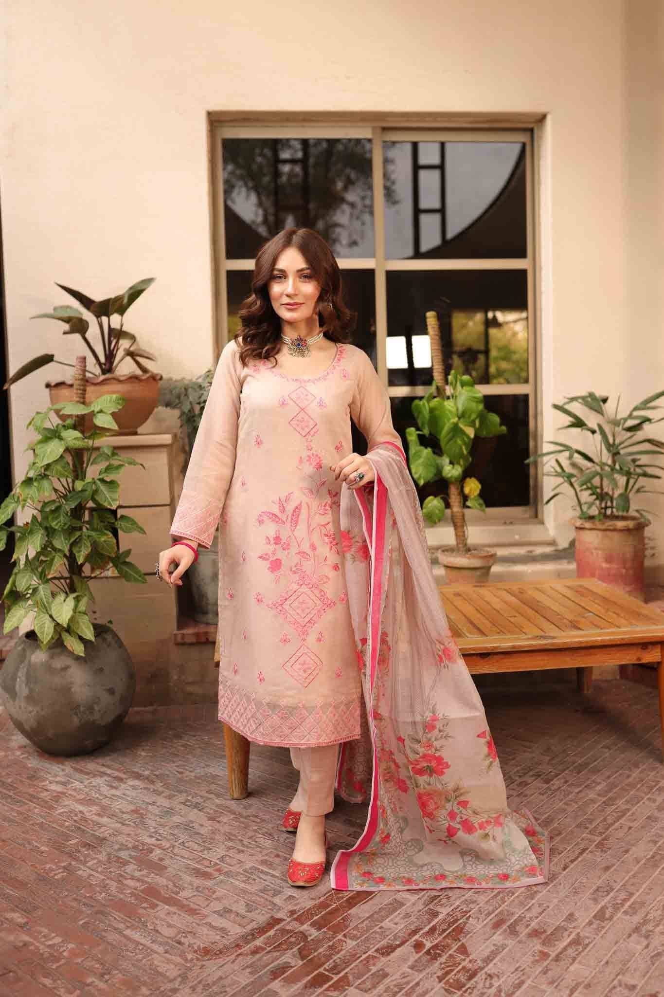Panache Apparel Stitched Luxury Collection-ROSE