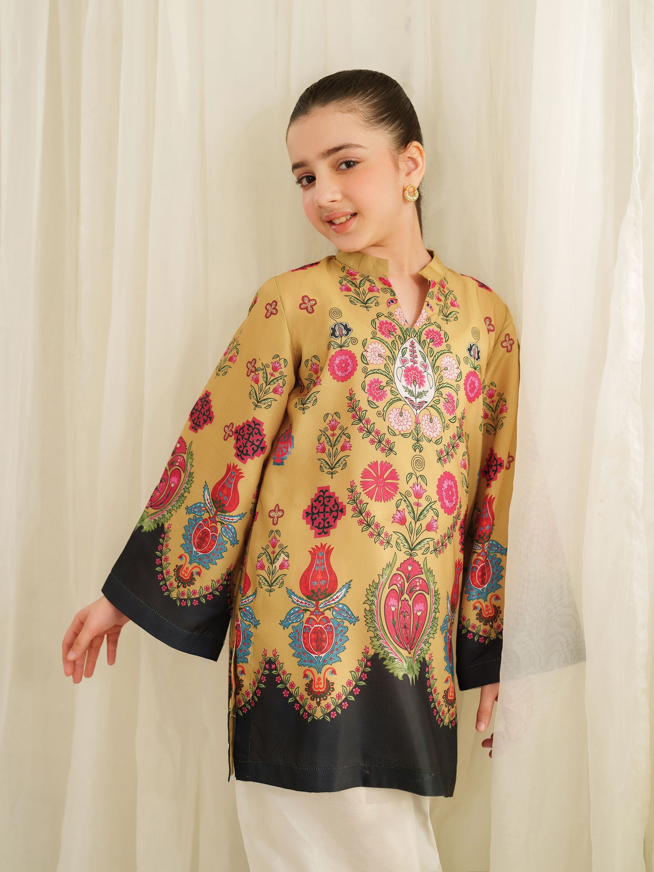 The Bloom Edit by Garnet Stitched 2 Piece Kids Summer Collection'2025-Elyra