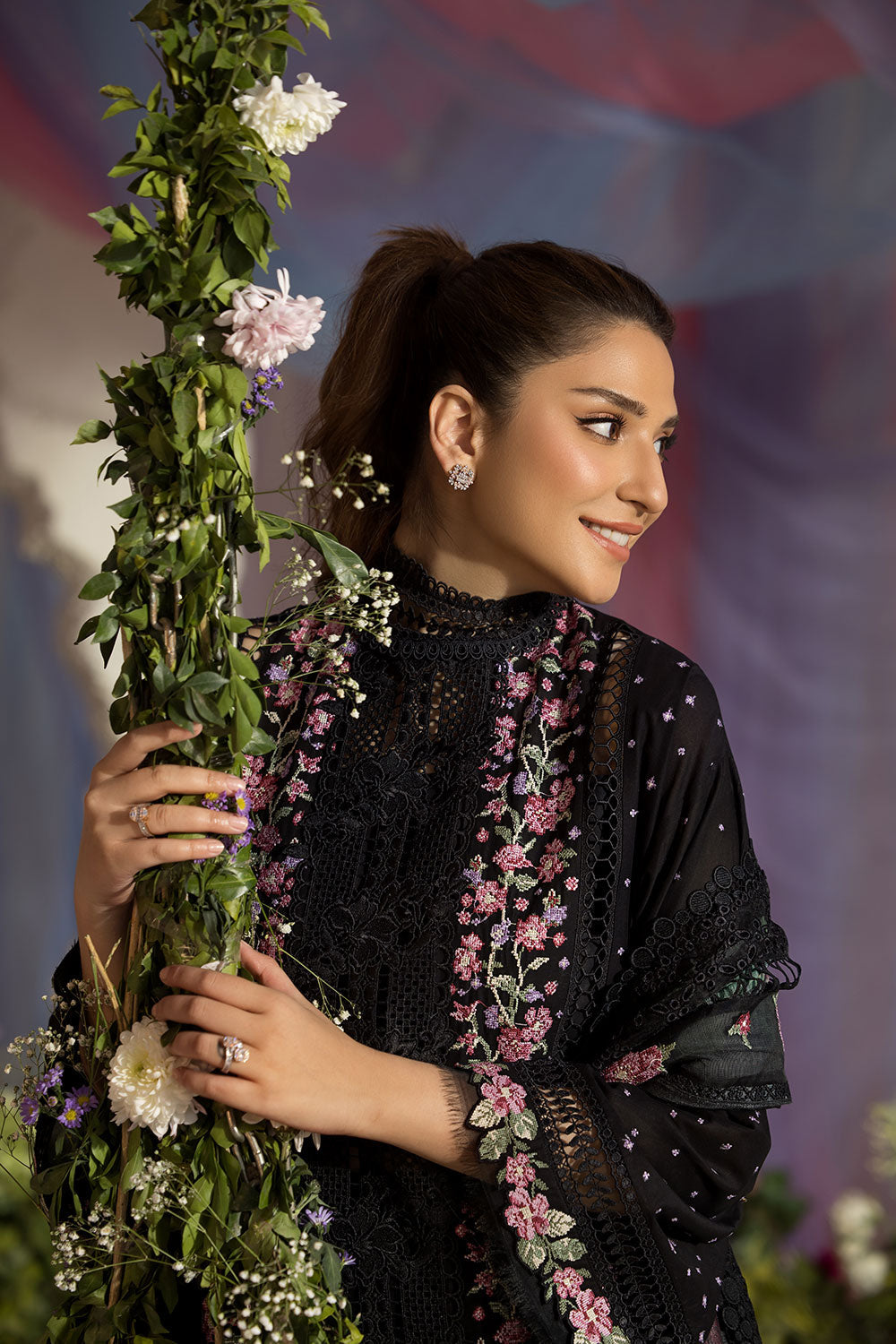 Sobia Nazir Unstitched 3 Piece Luxury Lawn Collection-D-04-B