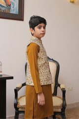 Real Image Kids Waist Coat Collection'2025-OKW-002 Smart Fit