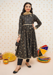 Modest Stitched 3 Piece Cotton Summer Kids Collection'2025-Noor-e-Siyah