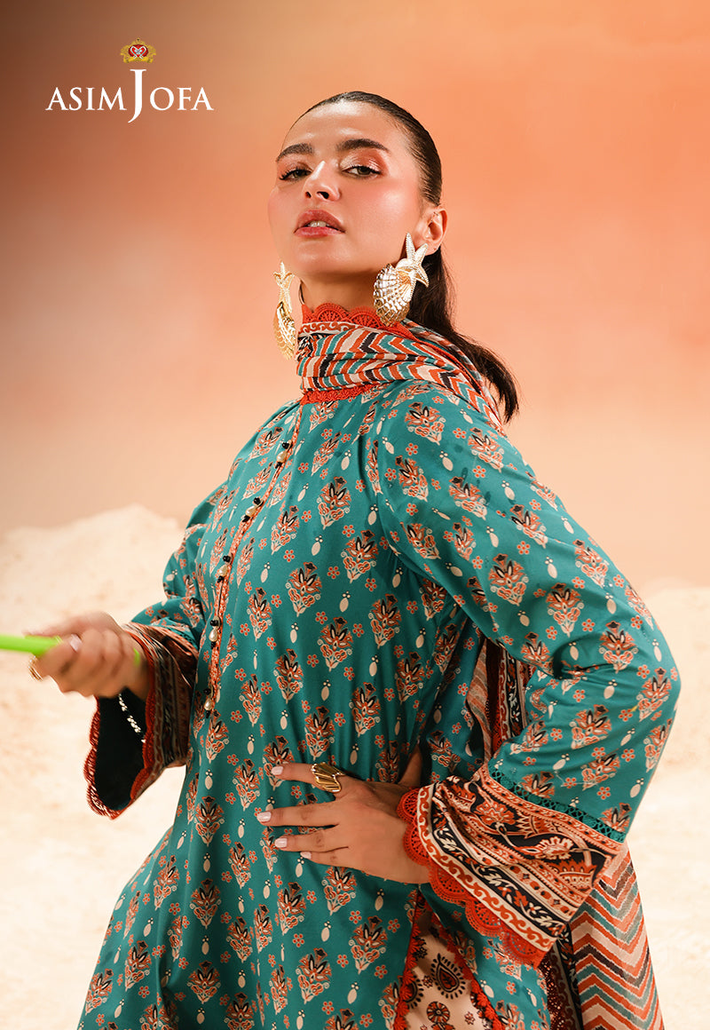 Rhapsody By Asim Jofa Unstitched 3 Piece Summer Collection'2025 Ajubu-30