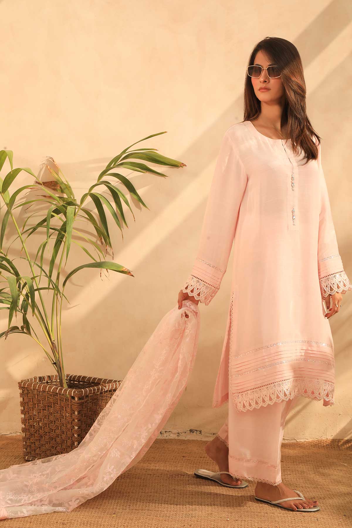 Najia Zia Stitched 3 Piece Festive Collection'2025-Passion
