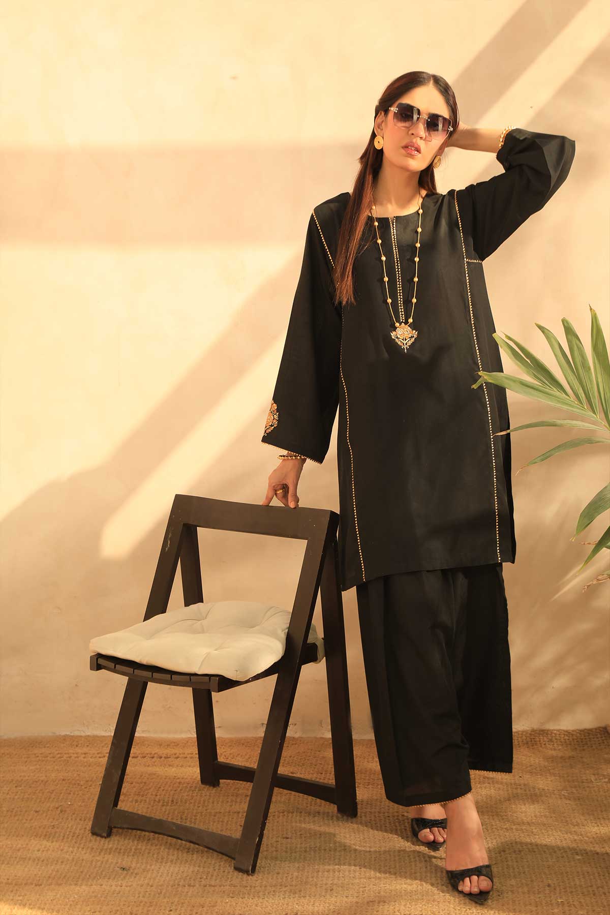Najia Zia Stitched 2 Piece Festive Collection'2025-Fearless