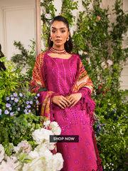 Pairi Daeza By Nine Needles Unstitched 3 Piece Luxury Lawn Collection'2025-Bloom-NL-06