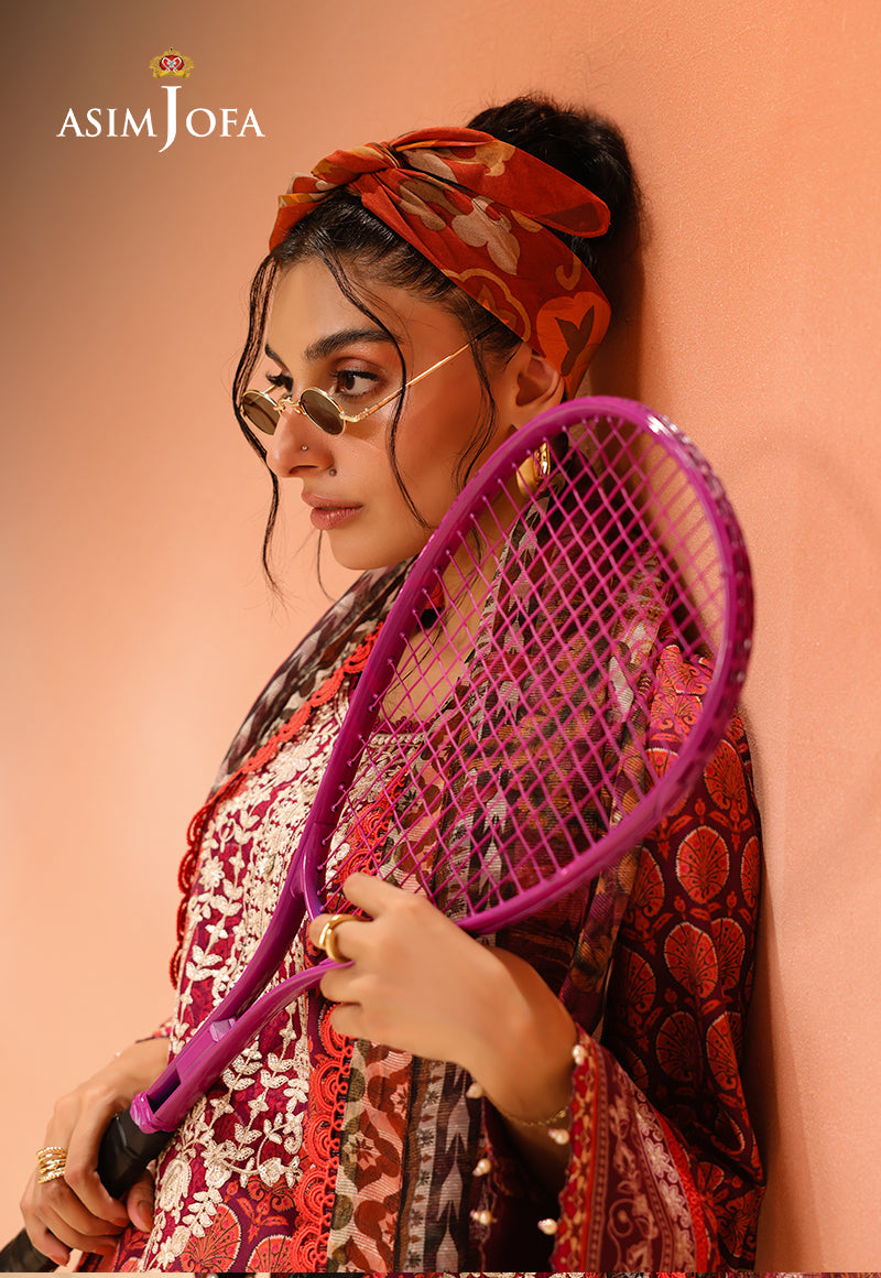 Rhapsody By Asim Jofa Unstitched 3 Piece Summer Collection'2025 Ajubu-26