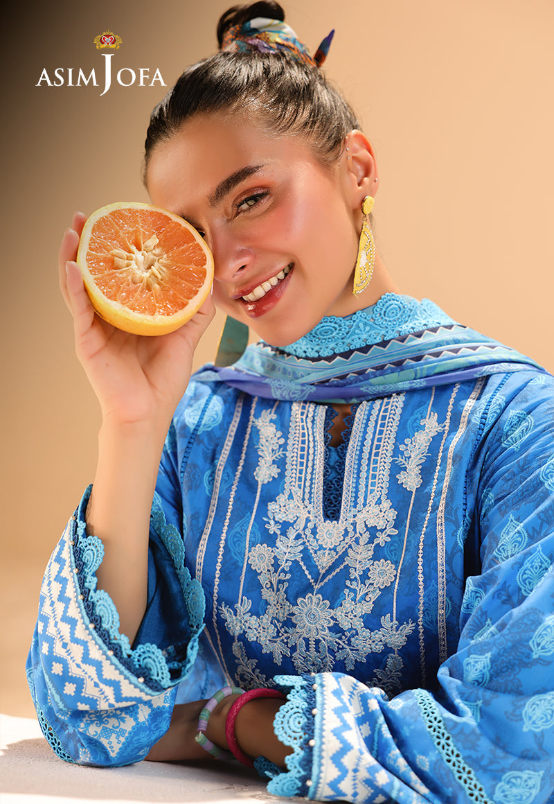 Rhapsody By Asim Jofa Unstitched 3 Piece Summer Collection'2025 Ajubu-24