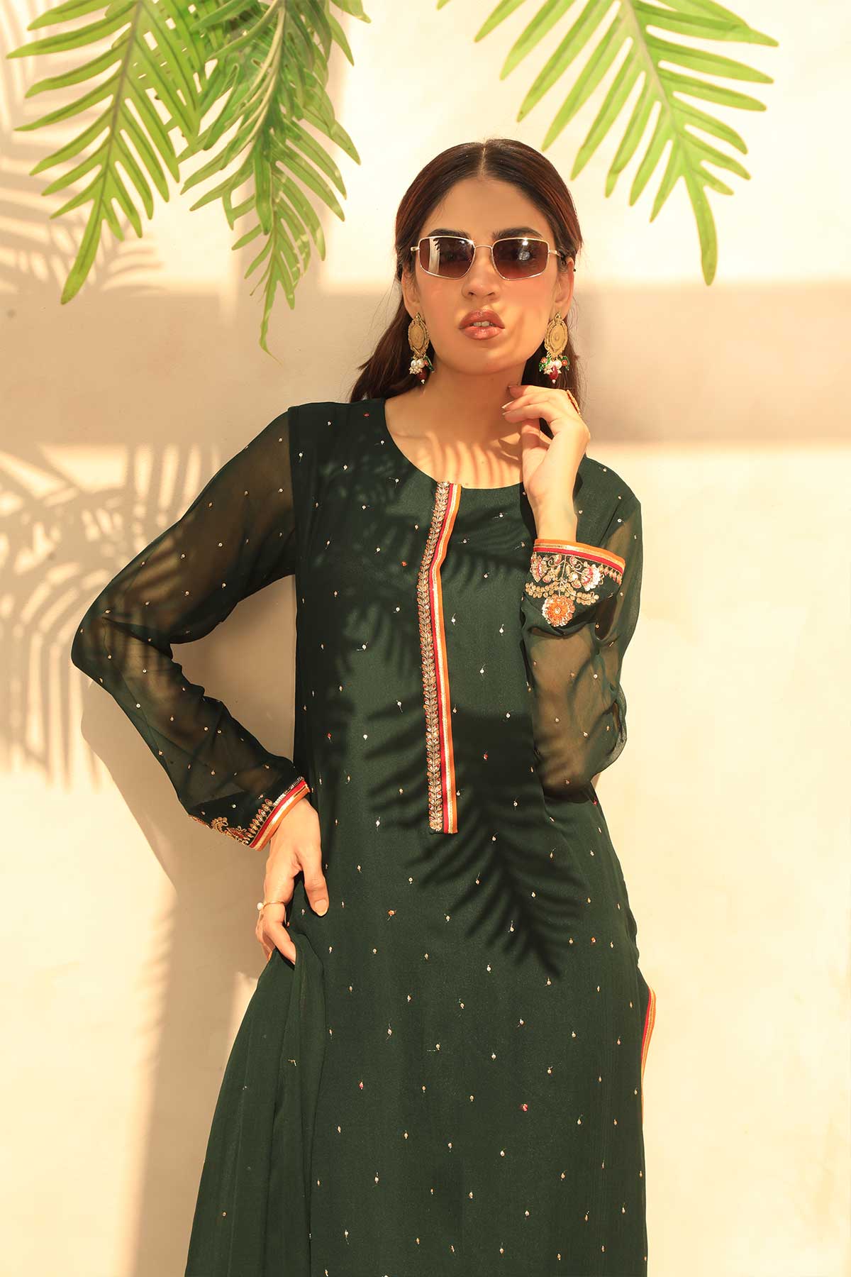 Najia Zia Stitched 3 Piece Festive Collection'2025-Grace