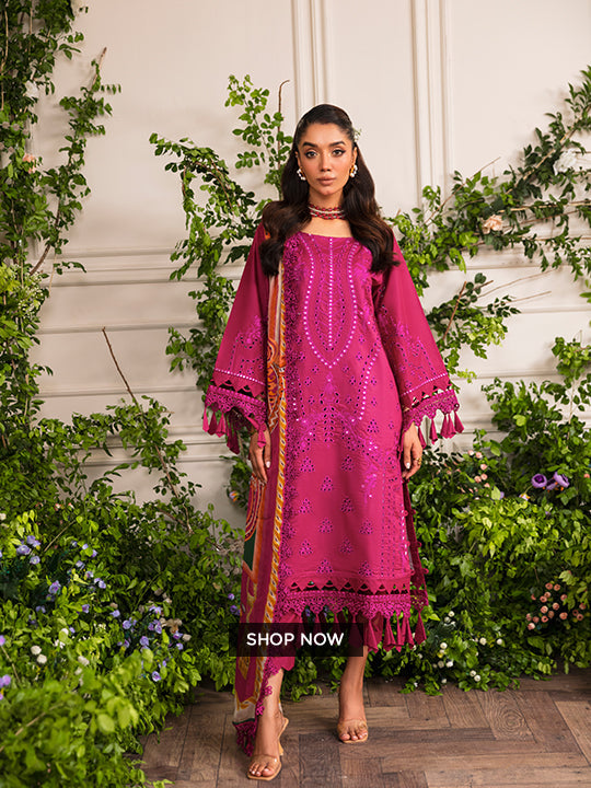 Pairi Daeza By Nine Needles Unstitched 3 Piece Luxury Lawn Collection'2025-Bloom-NL-06