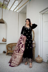 Velvet By Mannat Clothing Stitched Collection-Shagan-Eyeina Shahzad