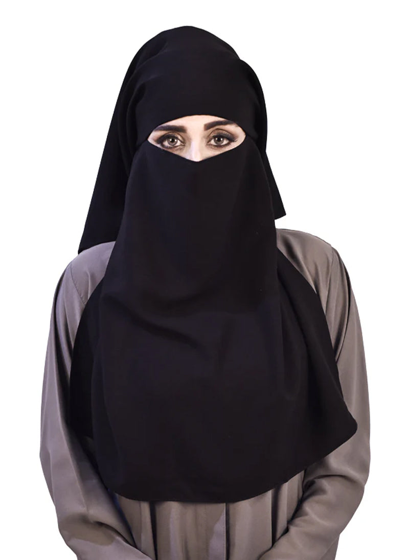 Hijab Ul Hareem Two Layer Face Cover (Naqab)