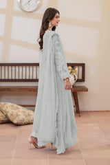 Tehwar By Imrozia Serene Stitched 3 Piece Formals Collection'2025-IP-134 Zareha (Sage Mist)
