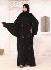 Fabric Jilbab with Stone Work Jilbab